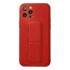 Newface iPhone 12 Pro Kılıf Coco Deri Standlı Kapak - Kırmızı