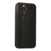 Newface iPhone 12 Pro Kılıf Coco Deri Standlı Kapak - Siyah