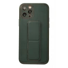 Newface iPhone 12 Pro Kılıf Coco Deri Standlı Kapak - Yeşil