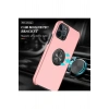 Newface iPhone 12 Pro Kılıf Elit Yüzüklü Kapak - Pembe