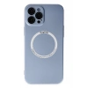 Newface iPhone 12 Pro Kılıf Jack Magneticsafe Lens Silikon - Sierra Blue