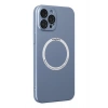 Newface iPhone 12 Pro Kılıf Jack Magneticsafe Lens Silikon - Sierra Blue