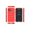 Newface iPhone 12 Pro Kılıf Optimum Silikon - Kırmızı