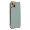 Newface iPhone 13 Kılıf Volet Silikon - Açık Yeşil