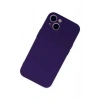 Newface iPhone 13 Mini Kılıf Nano içi Kadife Silikon - Mor