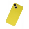 Newface iPhone 13 Mini Kılıf Nano içi Kadife Silikon - Sarı