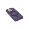 Newface iPhone 13 Pro Kılıf Lodos Magneticsafe Mat Kapak - Mor