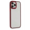 Newface iPhone 13 Pro Max Kılıf Dora Kapak - Kırmızı