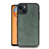 Newface iPhone 14 Kılıf Aras Deri Kapak - Koyu Yeşil