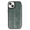 Newface iPhone 14 Kılıf Flip Cover - Koyu Yeşil