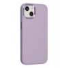Newface iPhone 14 Plus Kılıf Asya Deri Silikon - Lila