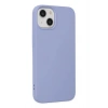 Newface iPhone 14 Plus Kılıf Nano içi Kadife Silikon - Lila