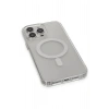Newface iPhone 14 Pro Kılıf Matte Şeffaf Magneticsafe - Şeffaf