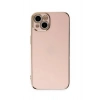 Newface iPhone 15 Kılıf Volet Silikon - Pembe