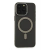 Newface iPhone 15 Pro Kılıf Lodos Magneticsafe Mat Kapak - Titan Gri
