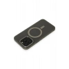 Newface iPhone 15 Pro Max Kılıf Lodos Magneticsafe Mat Kapak - Titan Gri