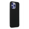 Newface iPhone 15 Pro Max Kılıf Nano içi Kadife Silikon - Siyah