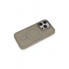 Newface iPhone 15 Pro Max Kılıf Oslo Magsafe Kapak - Titan Gri