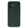 Newface iPhone 16 Plus Kılıf First Silikon - Koyu Yeşil