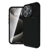 Newface iPhone 16 Pro Max Kılıf Auto Focus Karbon Kapak - Siyah