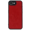 Newface iPhone 16E Kılıf Aras Deri Kapak - Kırmızı