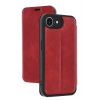 Newface iPhone 16E Kılıf Flip Cover - Kırmızı
