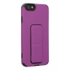 Newface iPhone 6 Kılıf Mega Standlı Silikon - Mor