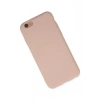 Newface iPhone 6 Kılıf Nano içi Kadife Silikon - Pudra