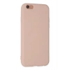 Newface iPhone 6 Kılıf Nano içi Kadife Silikon - Pudra