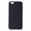 Newface iPhone 6 Plus Kılıf Nano içi Kadife Silikon - Lacivert