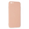 Newface iPhone 6 Plus Kılıf Nano içi Kadife Silikon - Pudra