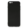 Newface iPhone 6 Plus Kılıf Nano içi Kadife Silikon - Siyah