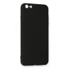 Newface iPhone 6 Plus Kılıf Nano içi Kadife Silikon - Siyah