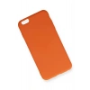 Newface iPhone 6 Plus Kılıf Nano içi Kadife Silikon - Turuncu