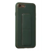 Newface iPhone 7 Kılıf Coco Deri Standlı Kapak - Yeşil