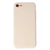 Newface iPhone 7 Kılıf First Silikon - Krem