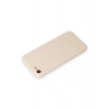 Newface iPhone 7 Kılıf First Silikon - Krem