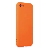 Newface iPhone 7 Kılıf First Silikon - Parlak Turuncu