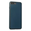 Newface iPhone 7 Plus Kılıf Coco Deri Silikon Kapak - Mavi