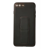Newface iPhone 7 Plus Kılıf Coco Deri Standlı Kapak - Siyah