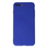 Newface iPhone 7 Plus Kılıf First Silikon - Koyu Mavi