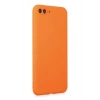 Newface iPhone 7 Plus Kılıf First Silikon - Parlak Turuncu