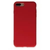 Newface iPhone 7 Plus Kılıf Nano içi Kadife Silikon - Kırmızı