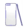 Newface iPhone 7 Plus Kılıf Platin Silikon - Lila