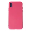 Newface iPhone X Kılıf First Silikon - Pembe