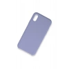 Newface iPhone X Kılıf Lansman Legant Silikon - Lila