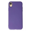 Newface iPhone XR Kılıf First Silikon - Mor