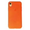 Newface iPhone XR Kılıf First Silikon - Parlak Turuncu
