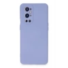 Newface One Plus 9 Pro Kılıf Nano içi Kadife Silikon - Lila