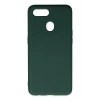 Newface Oppo A12 Kılıf Nano içi Kadife Silikon - Koyu Yeşil